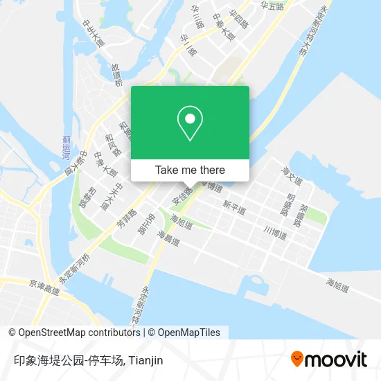 印象海堤公园-停车场 map
