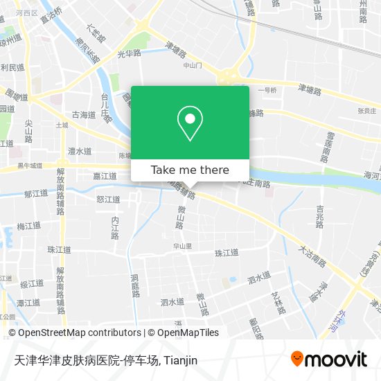 天津华津皮肤病医院-停车场 map