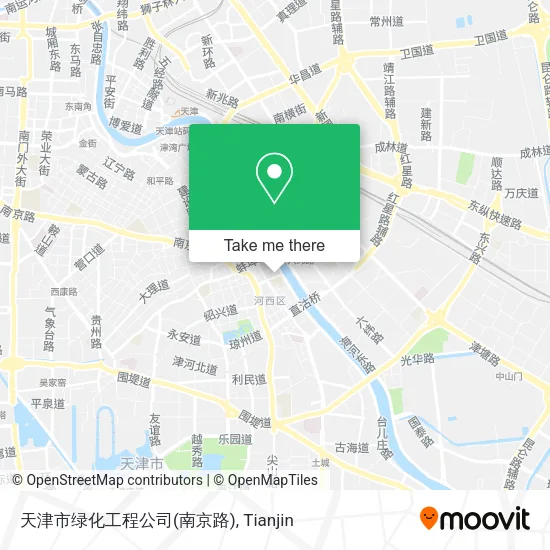 天津市绿化工程公司(南京路) map