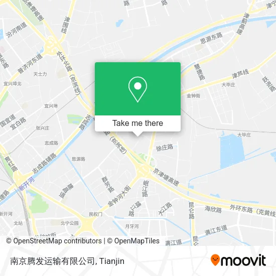 南京腾发运输有限公司 map