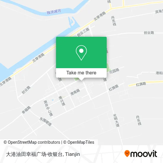 大港油田幸福广场-收银台 map