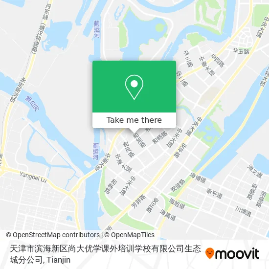 天津市滨海新区尚大优学课外培训学校有限公司生态城分公司 map
