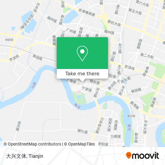 大兴文体 map