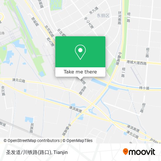 圣发道/川铁路(路口) map