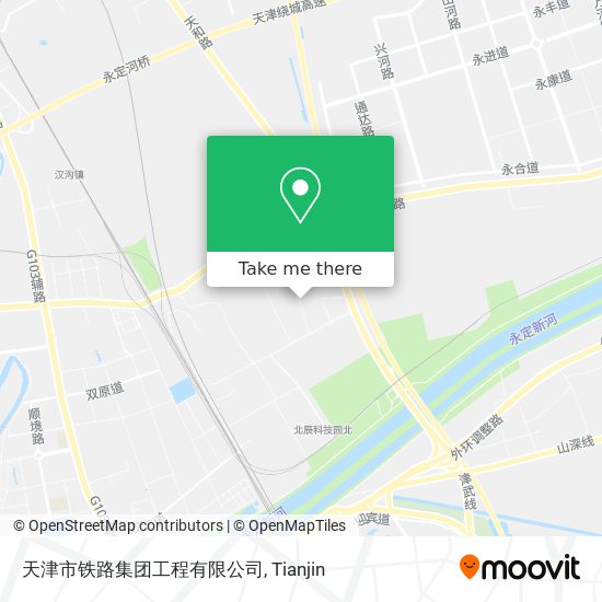 天津市铁路集团工程有限公司 map