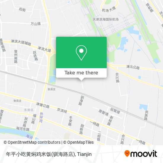 年平小吃黄焖鸡米饭(驯海路店) map