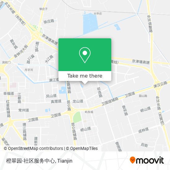 橙翠园-社区服务中心 map