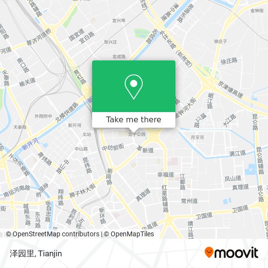 泽园里 map