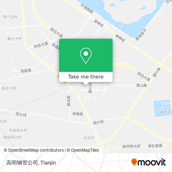 高明钢管公司 map