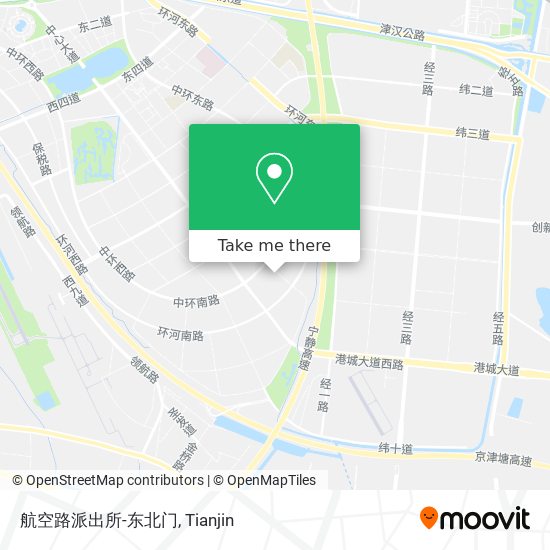 航空路派出所-东北门 map