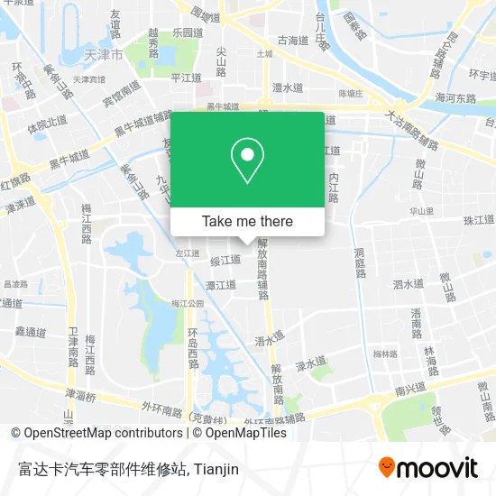 富达卡汽车零部件维修站 map