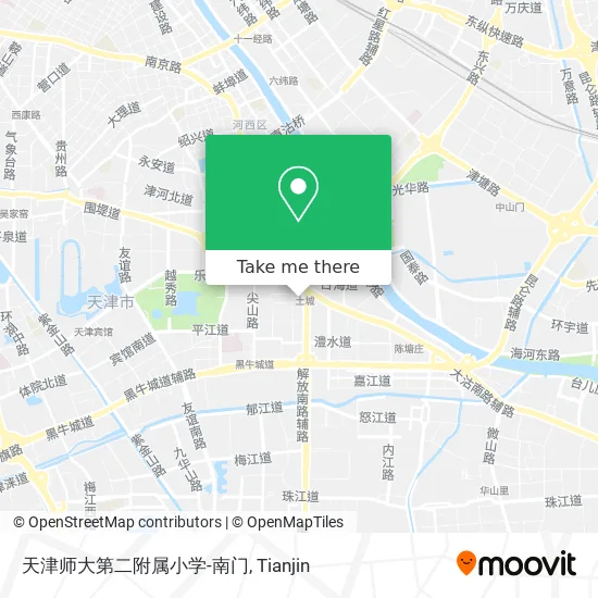 天津师大第二附属小学-南门 map