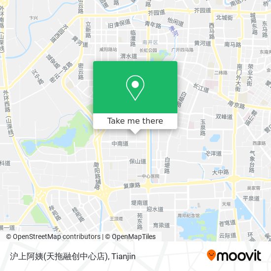 沪上阿姨(天拖融创中心店) map