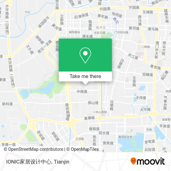 lONlC家居设计中心 map
