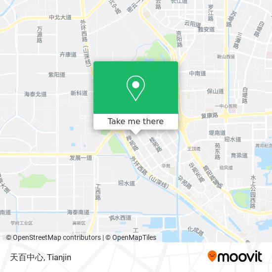 天百中心 map