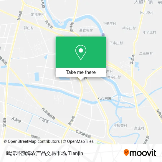 武清环渤海农产品交易市场 map