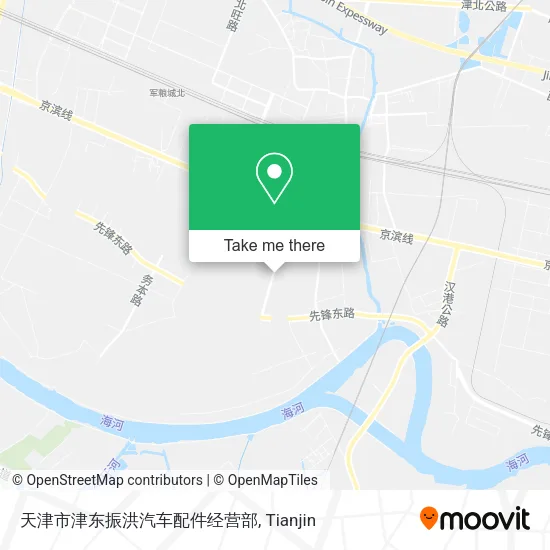 天津市津东振洪汽车配件经营部 map
