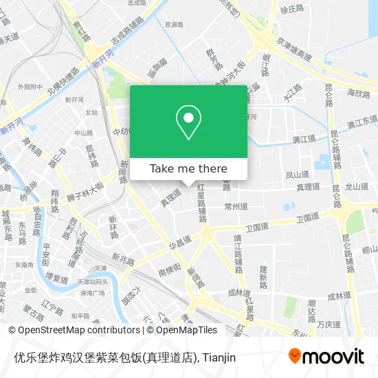 优乐堡炸鸡汉堡紫菜包饭(真理道店) map