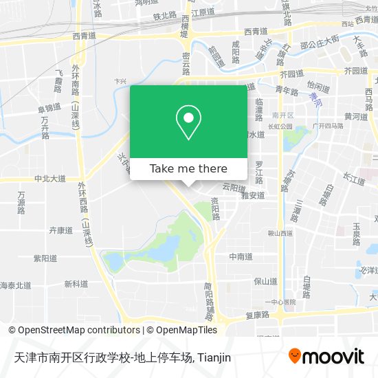 天津市南开区行政学校-地上停车场 map