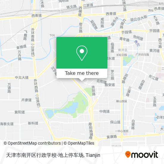 天津市南开区行政学校-地上停车场 map