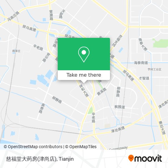 慈福堂大药房(津尚店) map