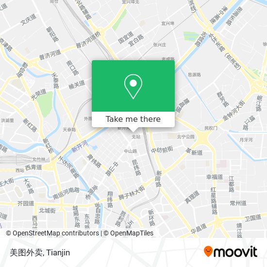 美图外卖 map