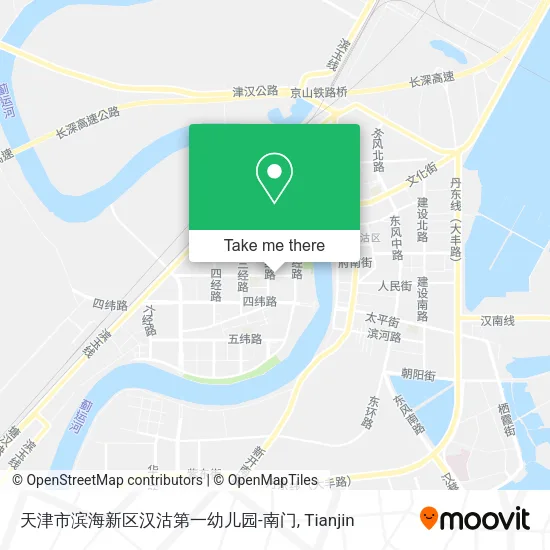 天津市滨海新区汉沽第一幼儿园-南门 map