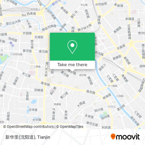 新华里(沈阳道) map