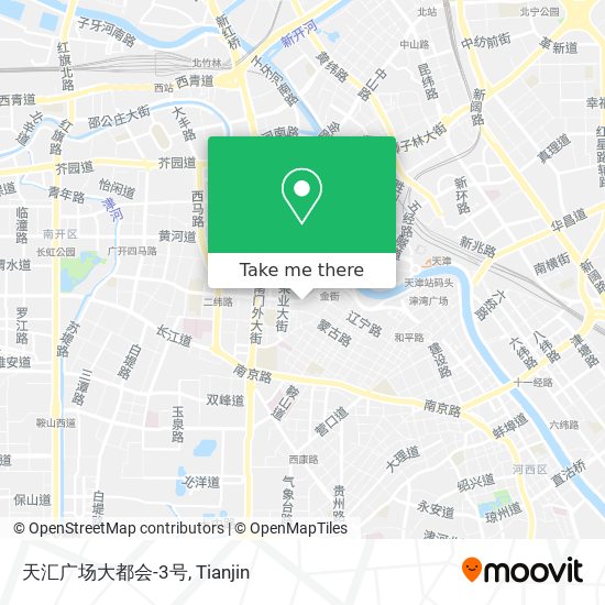 天汇广场大都会-3号 map