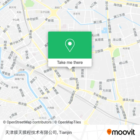 天津膜天膜程技术有限公司 map