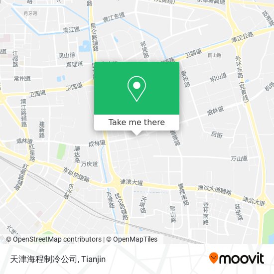 天津海程制冷公司 map