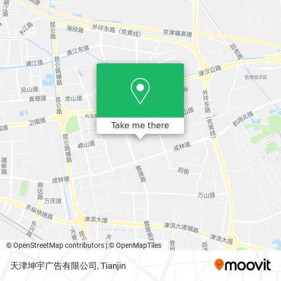 天津坤宇广告有限公司 map