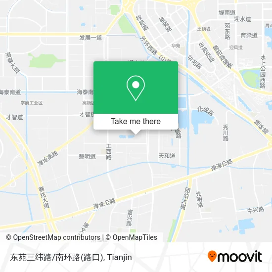 东苑三纬路/南环路(路口) map
