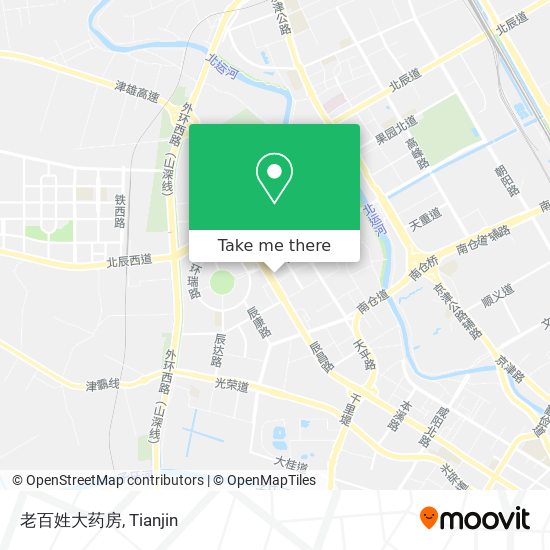 老百姓大药房 map