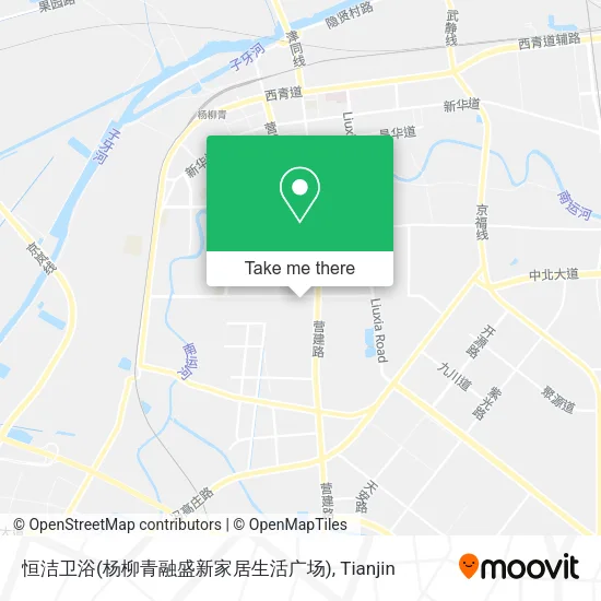 恒洁卫浴(杨柳青融盛新家居生活广场) map