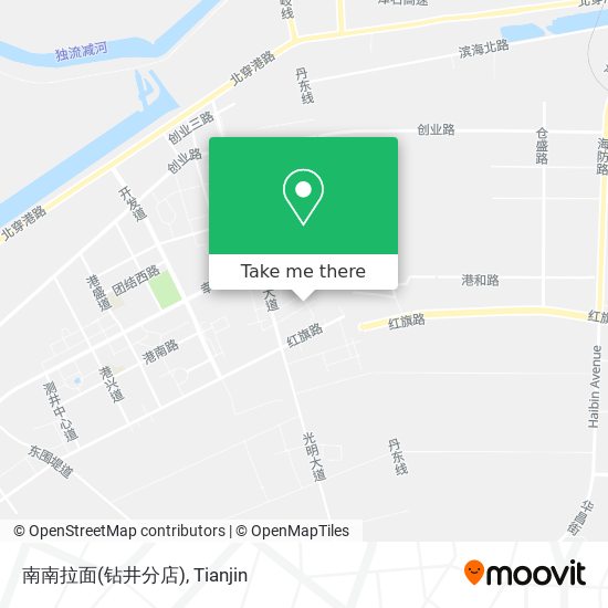 南南拉面(钻井分店) map