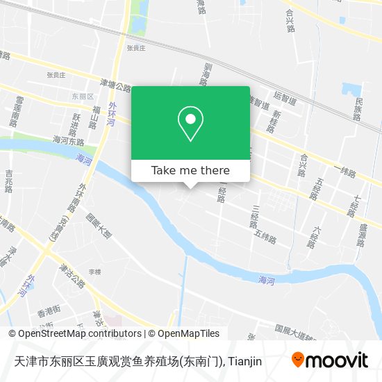 天津市东丽区玉廣观赏鱼养殖场(东南门) map