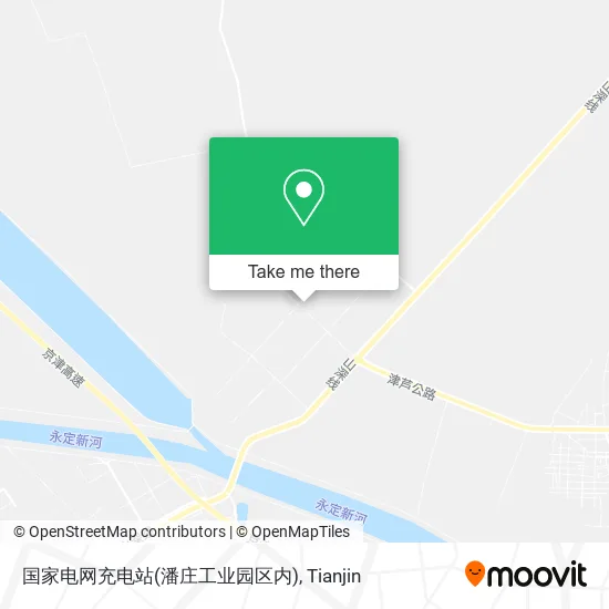 国家电网充电站(潘庄工业园区内) map
