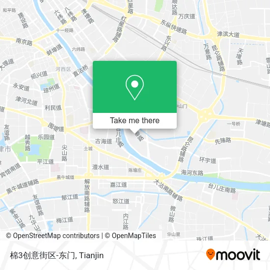 棉3创意街区-东门 map