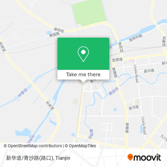 新华道/青沙路(路口) map