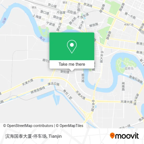 滨海国泰大厦-停车场 map
