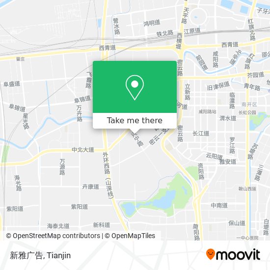 新雅广告 map