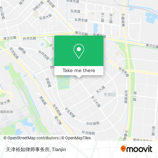 天津裕如律师事务所 map