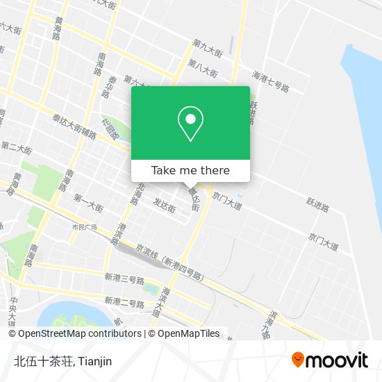 北伍十茶荘 map
