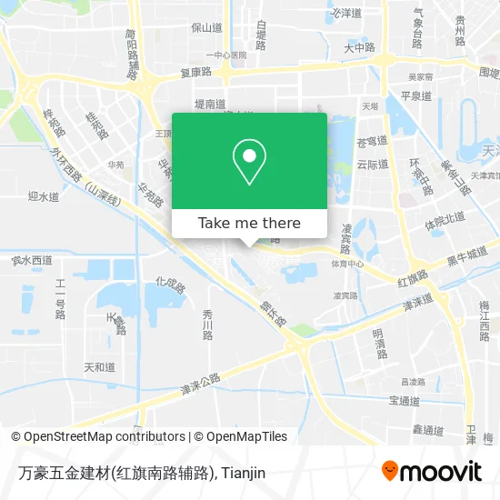 万豪五金建材(红旗南路辅路) map