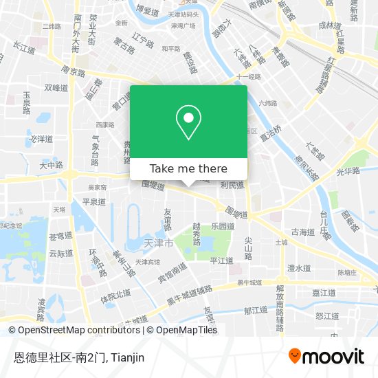 恩德里社区-南2门 map