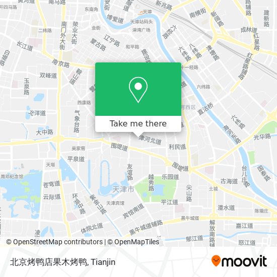 北京烤鸭店果木烤鸭 map