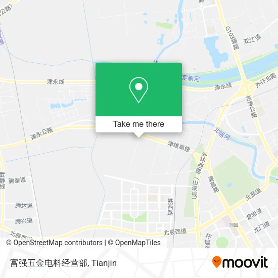 富强五金电料经营部 map