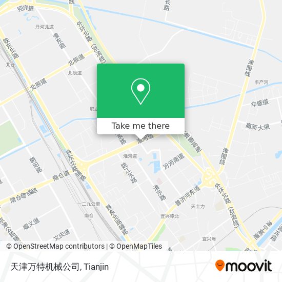 天津万特机械公司 map
