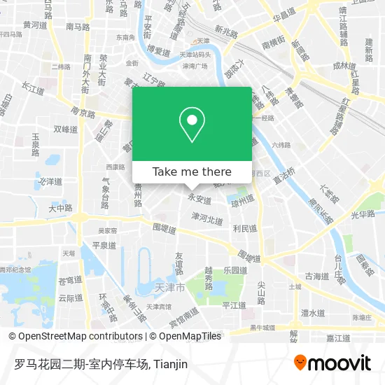 罗马花园二期-室内停车场 map